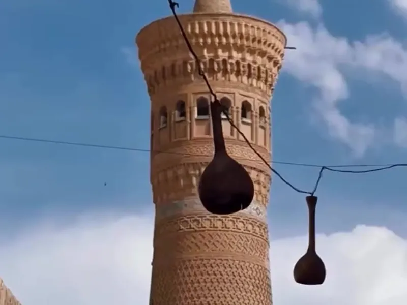 The Kalon minaret in Bukhara